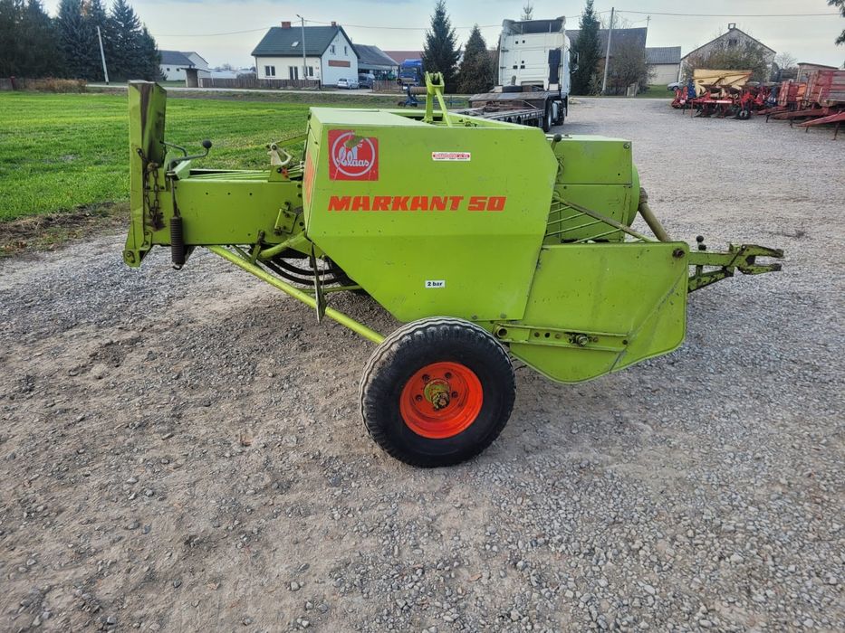 Пресс-подборщик Claas Marcant 50. Привозной.