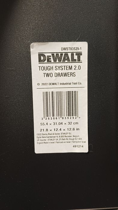 DeWALT органайзер в идеальном состоянии