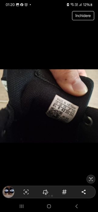 Adidas sneakers negrii