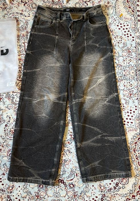 Jaded London colossus washed jeans