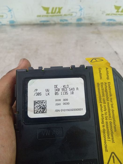 Modul coloana volan 1k0953549a Volkswagen VW Golf 5 [2003 - 2009]