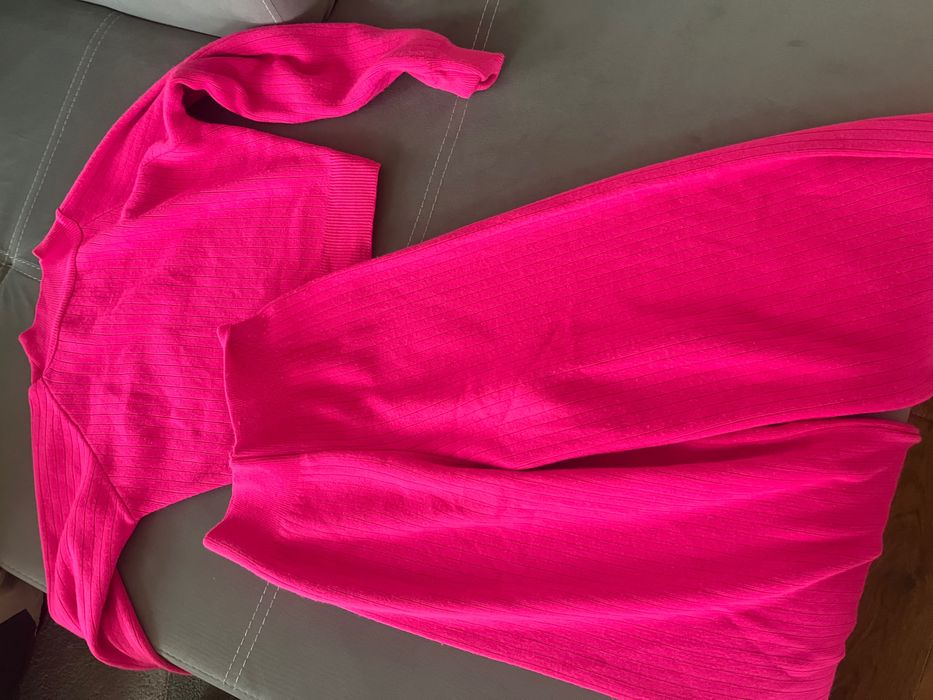 Розов зимен комплект