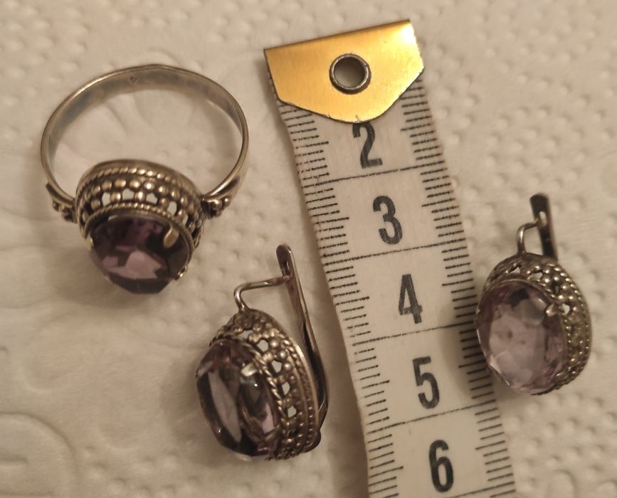 Продаю комплект, советского времени,875 пробы