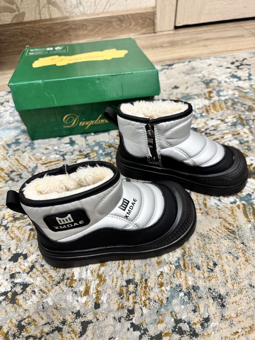 детские сапоги теплые