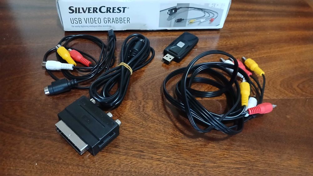 USB Видео грабер SilverCrest за дигитализиране на касети (VHS към PC)