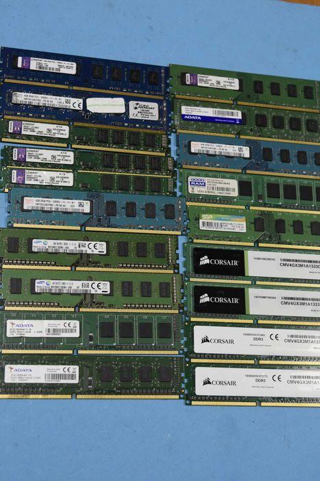 4 GB DDR3 памет за настолен компютър - A-Data , Kingston , Corsair 1600 / 1333