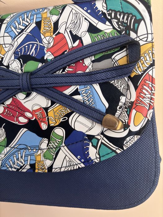 Poseta / Geanta de umar albastra