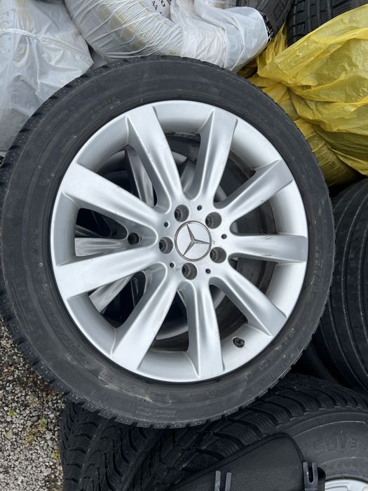 Джанти с зимни гуми за Мерцедес