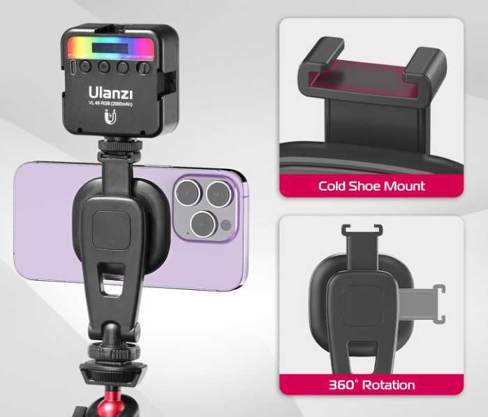 ULANZI Magnetic Tripod Mount MA23 — магнитное крепление для съемки