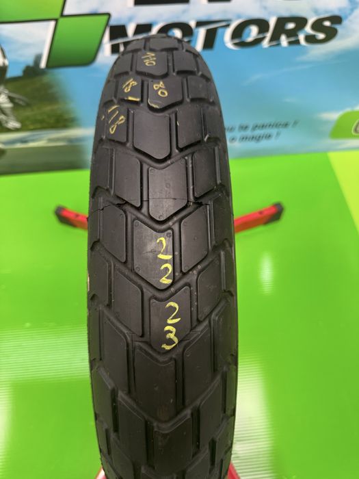 110 80 18 Anvelopa Moto Pirelli MT60RS Noua Cauciuc Fata C2223