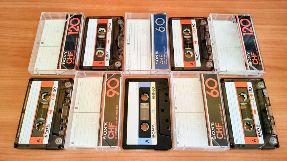 10-Коллекционных Аудиокассет