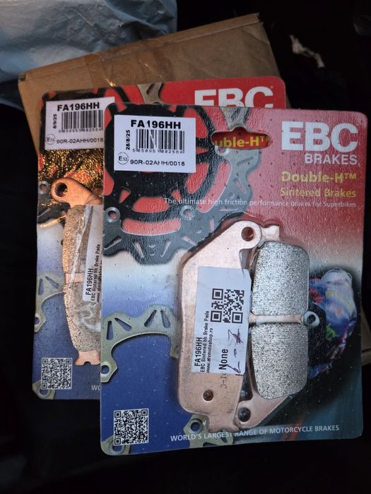 Plăcute frana EBC FA 196HH