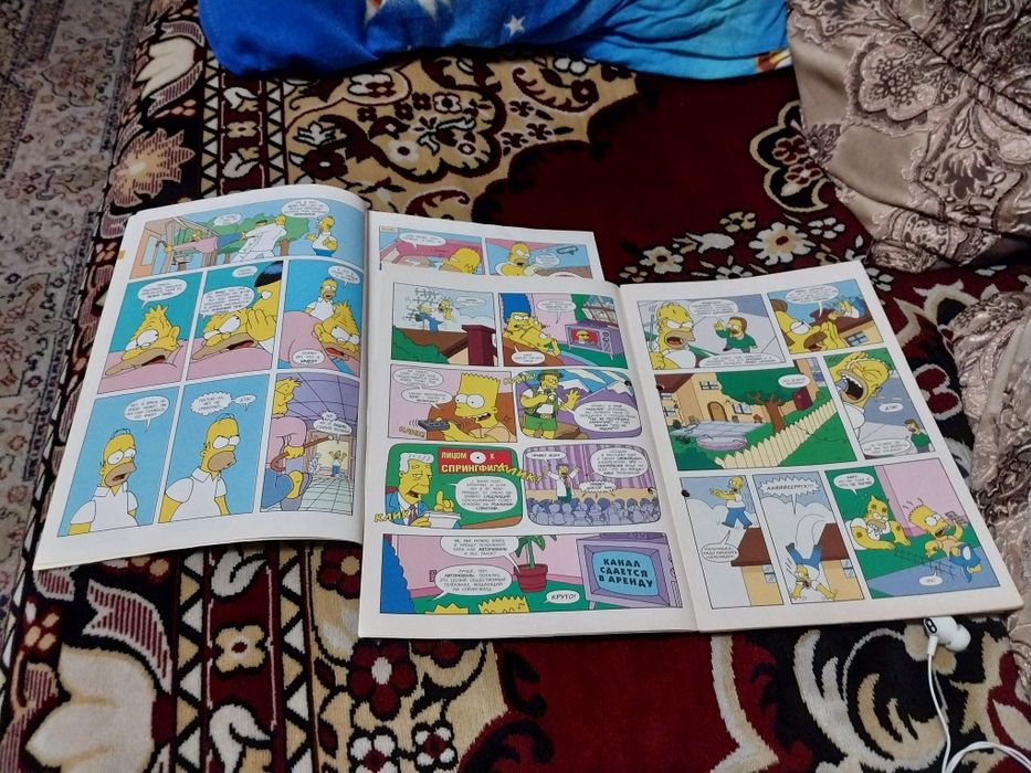 Продам  Комиксы синглы симпсоны