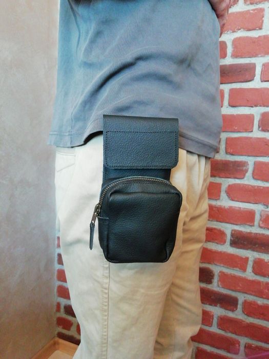 Чанта за кръста естествена кожа