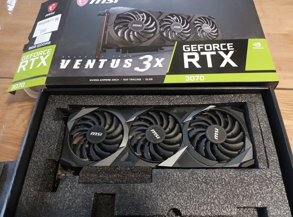 Видеокарта Nvidia MSI RTX 3070