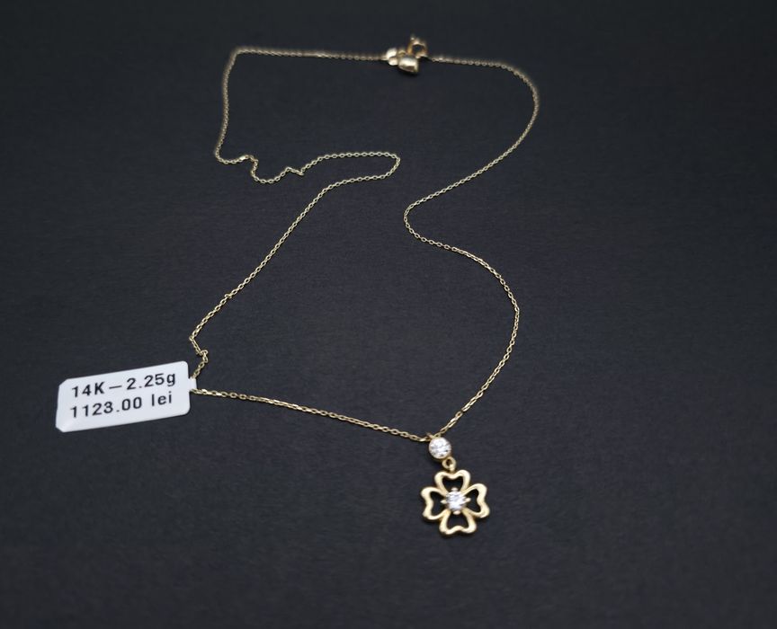 Bijuteria Royal lant din aur 14k 2.25 gr