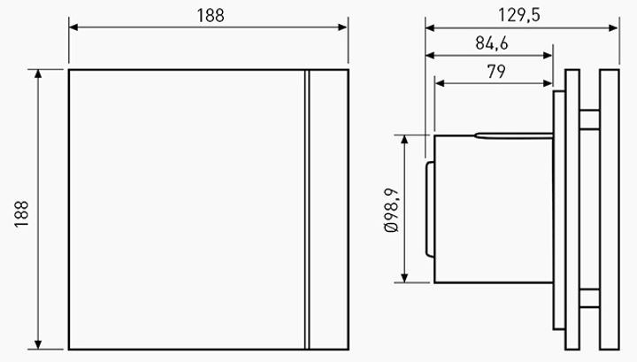 Soler & Palau вентилятор (вытяжка). Производство Испания.
