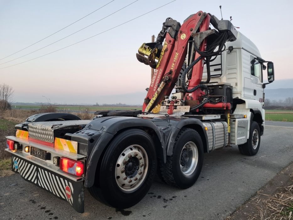 Man 26.480 TGS 6X4, Macara Liv 120Z