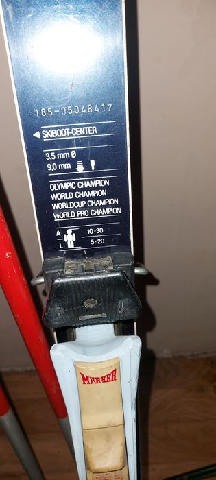 Горные лыжи и ботинки