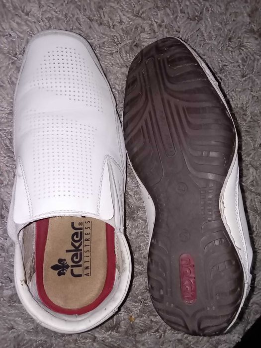 Мокасины бежевые Reiker