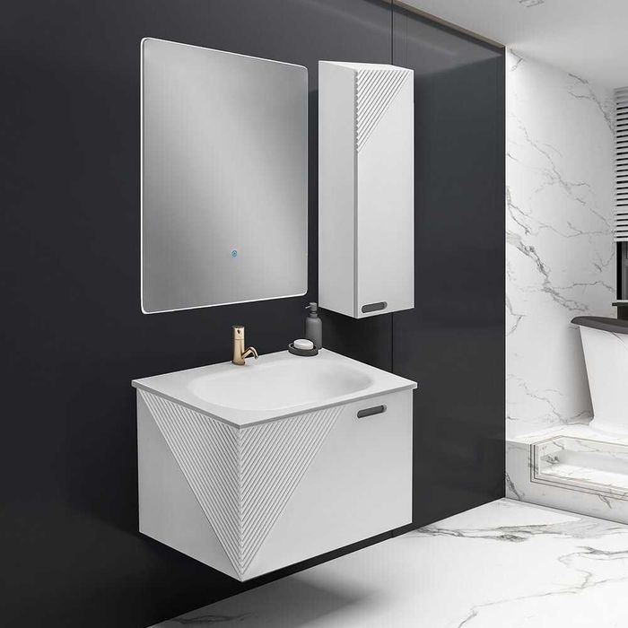 ПВЦ комплект за баня FORMA WHITE 60 см