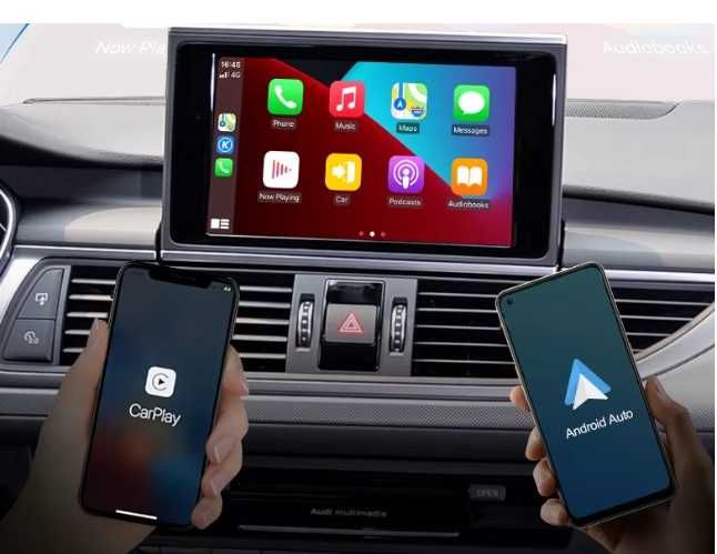 Безжичен Apple Carplay /Android Auto за Audi A6 C7 , A7 ,2012-2018 RMC и MHI2