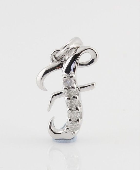 Pandativ din aur alb si diamante