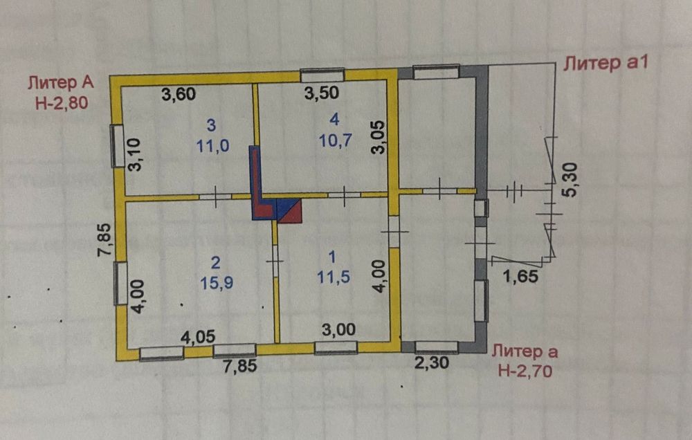 Продам 3-х комнатный дом