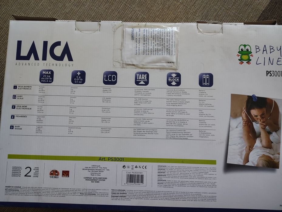 Cantar Bebeluș Laica impecabil