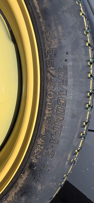3 бр. 17' Патерици/Резервна гума 5x100 SUBARU