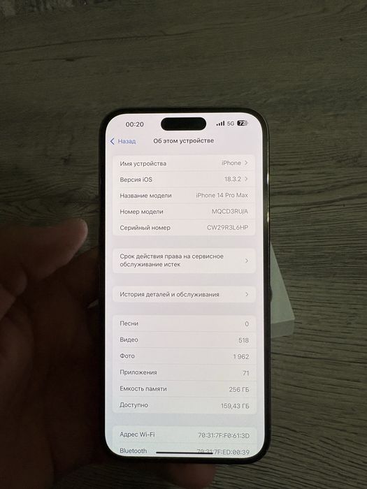 Продаю Iphone 14 PRO MAX 256