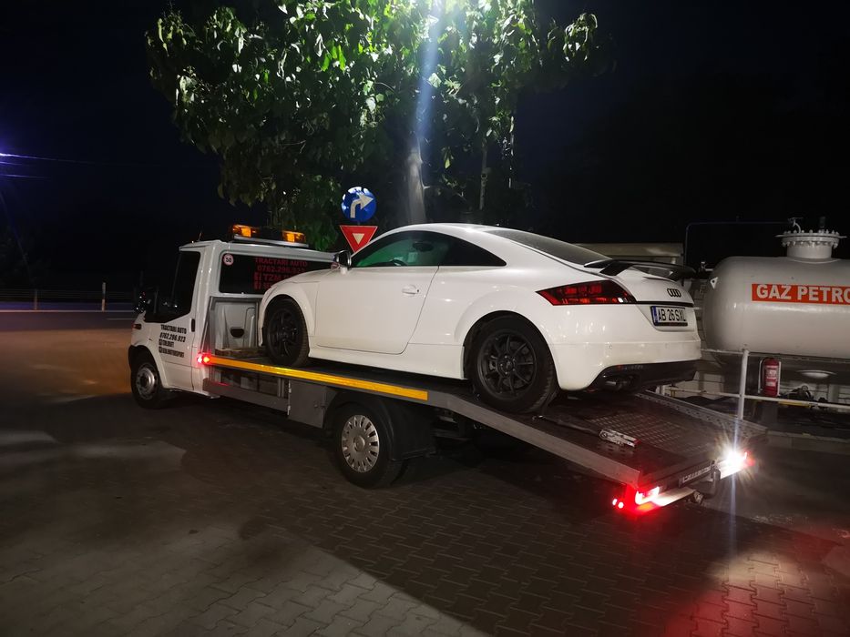 Tractari Auto Non Stop/Transport Marfa/Platforma/Asistenta Rutiera