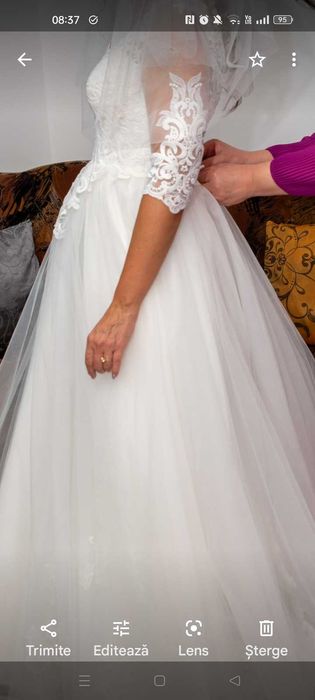 Vând rochie de mireasă