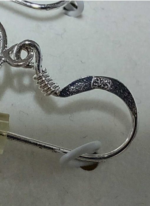 Нови сребърни обеци бохо стил