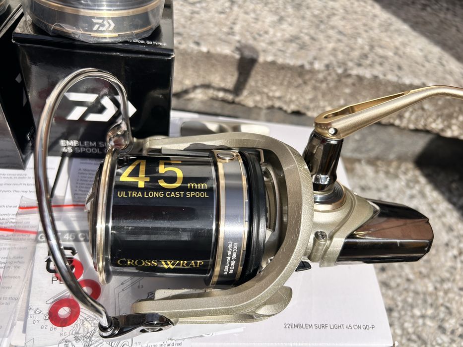 Daiwa 23 emblem surf light 45 SCW QD Type-R