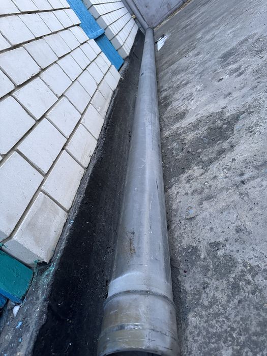 Оцинкованная труба 6 м