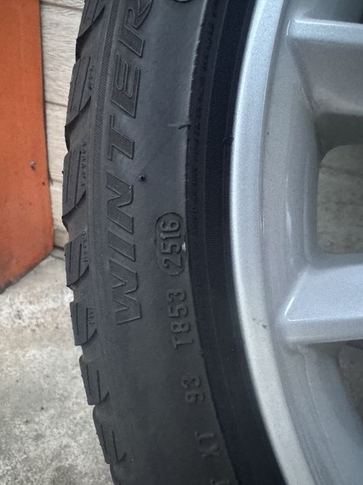Jante 19 originale Bmw G30 iarna runflat Pirelli 245/40R19