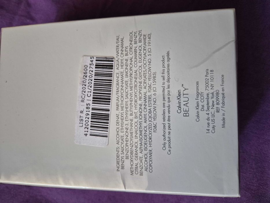 Parfum dama, Calvin Klein Beauty, 100ml, sigilat, Franta