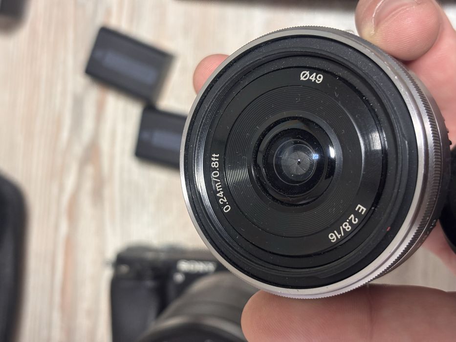 Vand sony 6300, 2 obiective, blit, stabilizator