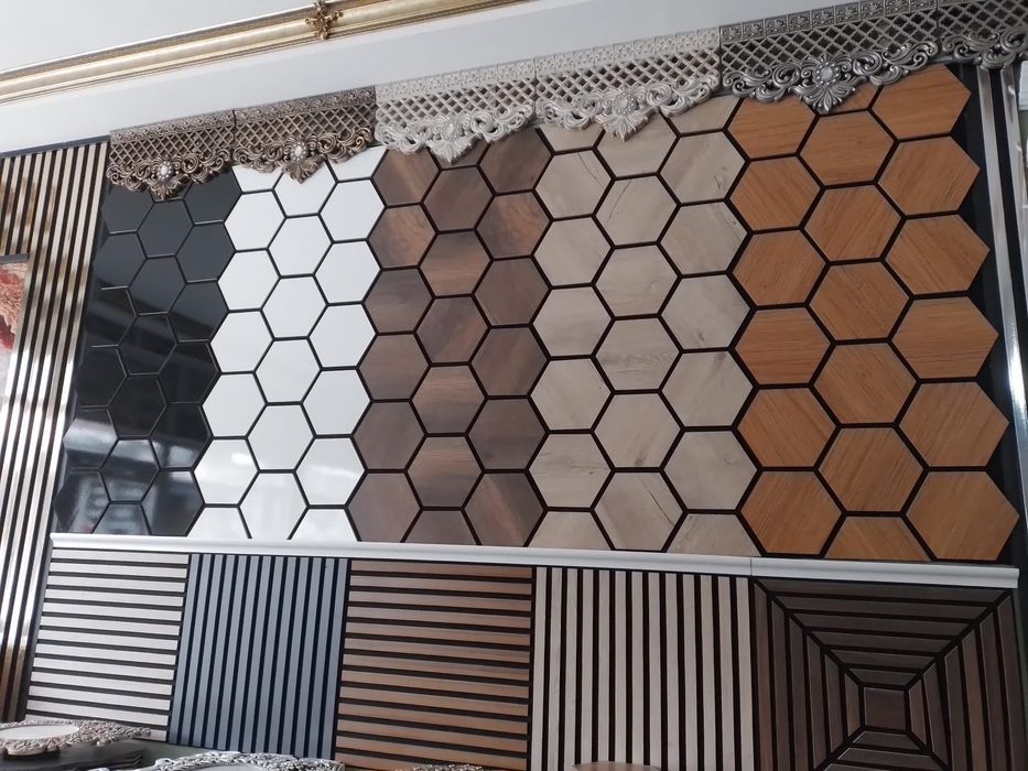 Акустичен Стенен Панел | Материал: MDF | Цвят: Орех и други цветове