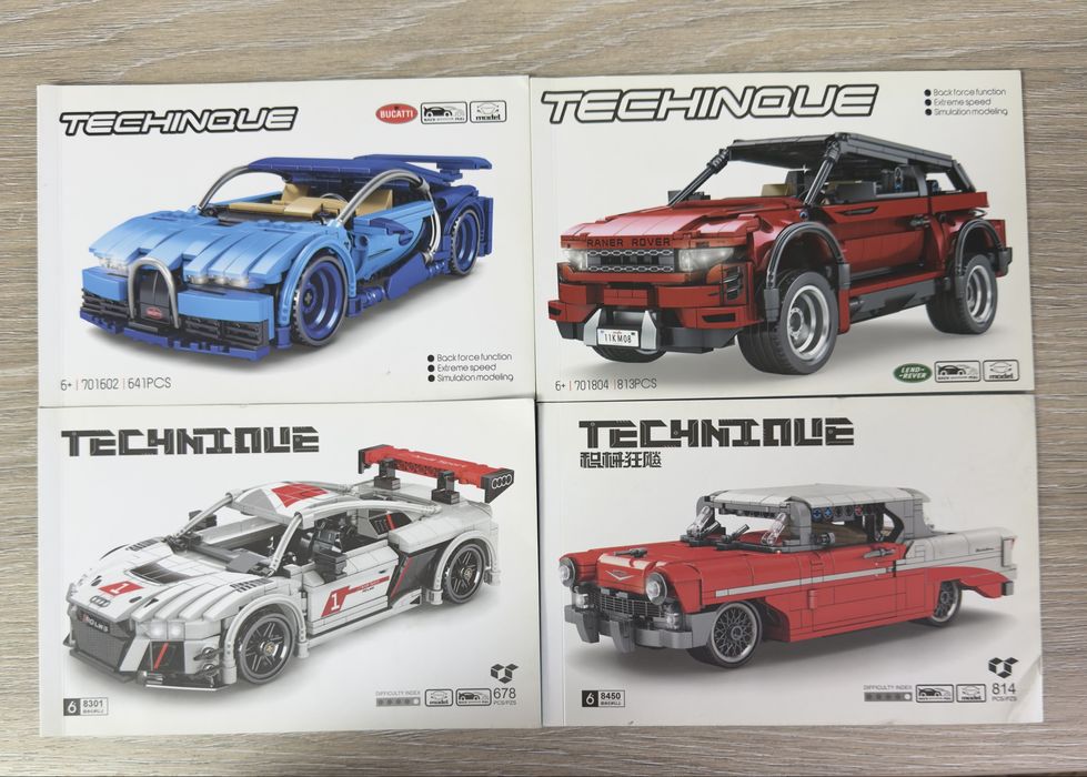 Lego наборы машин TECHINQUE