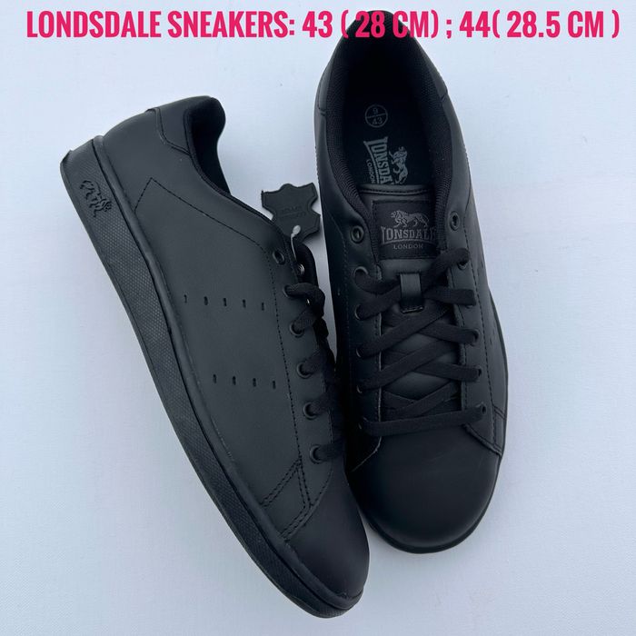 Pantofi Sport Londsdale negru piele 100% originali