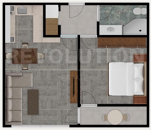 Двустаен апартамент в ж.к. Кръстова вада