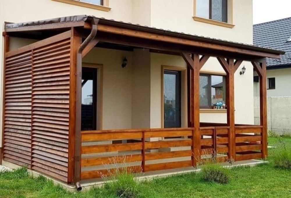 Construim foisoare si terase la comanda clientului