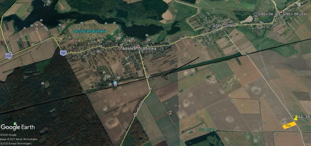 Teren extravilan Gradistea, Ilfov