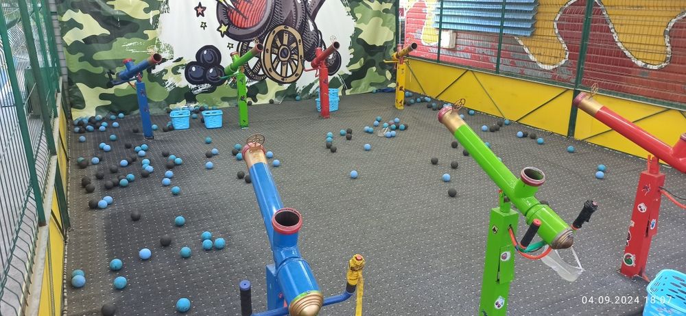 Аттракцион Пушки воздушные