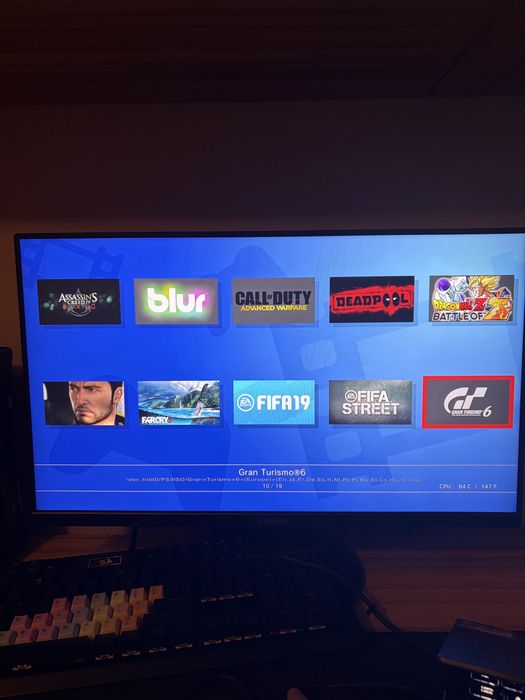 Playstation 3 500gb modat