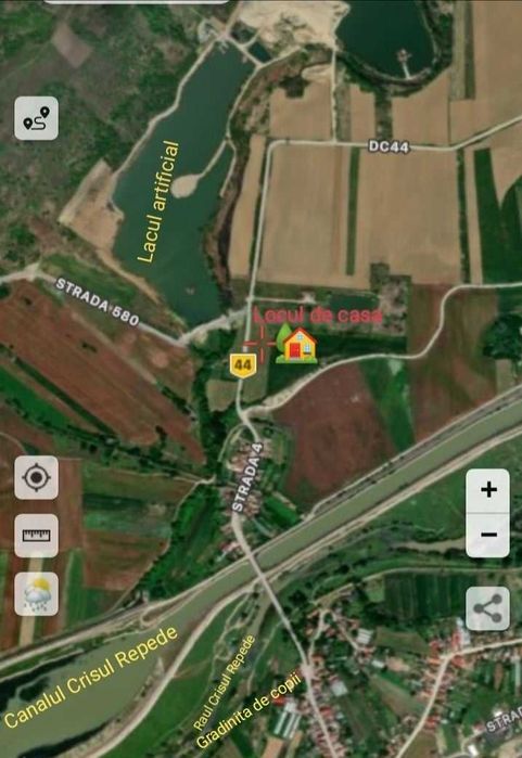 Teren intravilan 1067 mp in com Osorhei, sat Fughiu