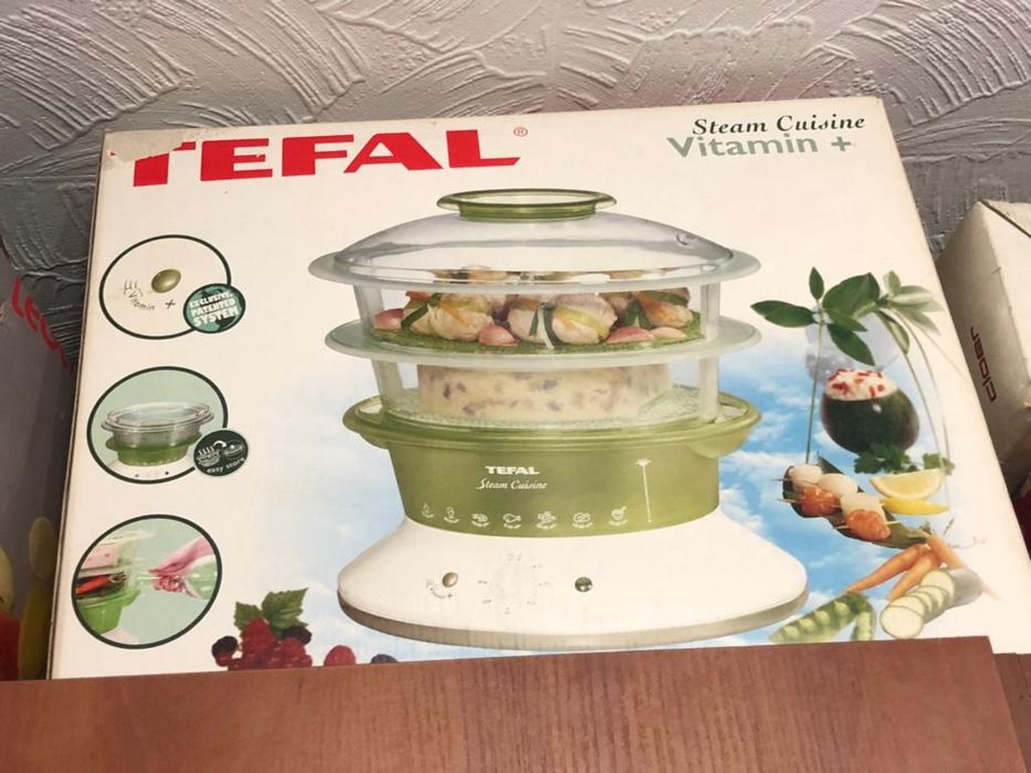 Пароварка Tefal, в хорошем состоянии