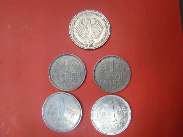 Монети ог ГДР и ГФР